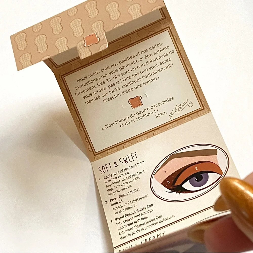 Too faced peanut butter & jelly eyeshadow palette eye color makeup brown coral